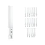 Confezione Multipack 20x Philips Corepro PL-S LED 5W 520lm - 830 Luce Calda | Sostitutiva 9W