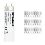 Confezione Multipack 25x Sylvania Luxline Plus T8 18W - 830 Luce Calda | 60cm