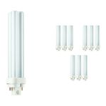 Confezione Multipack 10x Philips MASTER PL-C 26W - 827 Bianco Molto Caldo | 4 Pin