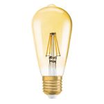Osram Vintage 1906 LED E27 Edison Filamento Oro 7W 725lm - 825 Bianco Molto Caldo | Dimmerabile - Sostitutiva 60W