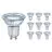 Confezione Multipack 10x Osram Parathom Faretti LED GU10 PAR16 4.3W 350lm 120D - 830 Luce Calda | Sostitutiva 50W