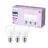 Confezione Multipack 3x Philips Bulbo LED E27 Faretti Ghiaccio 7W 806lm - 827 Bianco Molto Caldo