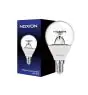 Noxion Lucent Lustre LED E14 Sferica Chiara 5.5W 470lm - 822-827 Dim To Warm | Dimmerabile - Sostitutiva 40W