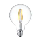Philips MASTER Value LED Globe E27 120mm Filamento Chiara 5.9W 806lm - 927 Bianco Molto Caldo | Miglior resa cromatica - Sostitutiva 60W