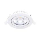 Noxion LED Inclinabile Slim Spot Bianca Il Giro 5W 550lm 60D - 940 Bianco Freddo | 85mm - IP54 - Dimmerabile - Miglior resa cromatica